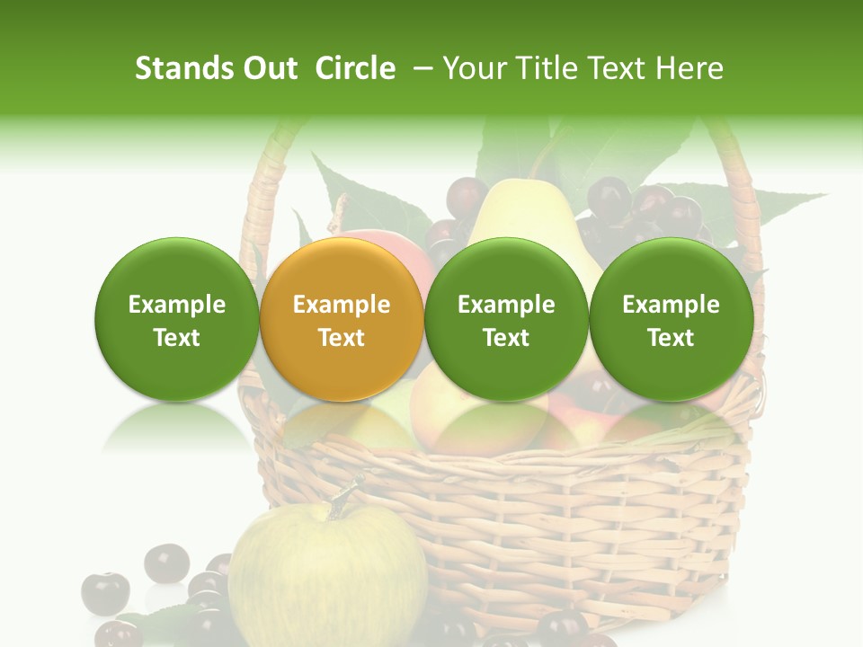 Product Summer Vitamin PowerPoint Template