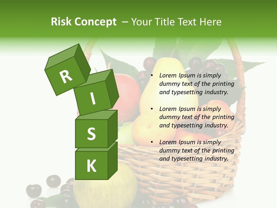 Product Summer Vitamin PowerPoint Template