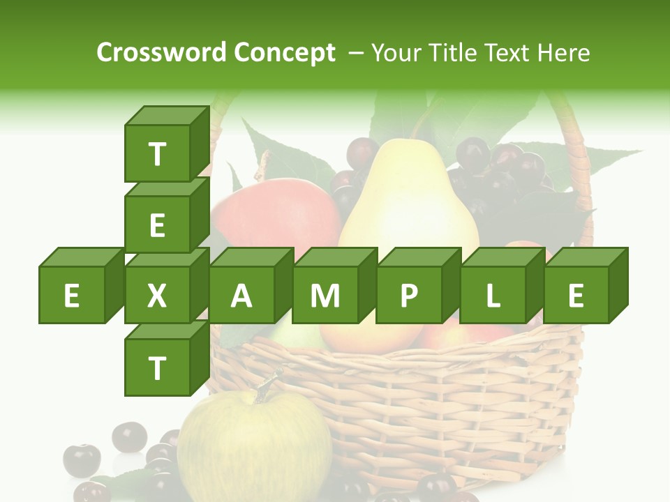 Product Summer Vitamin PowerPoint Template