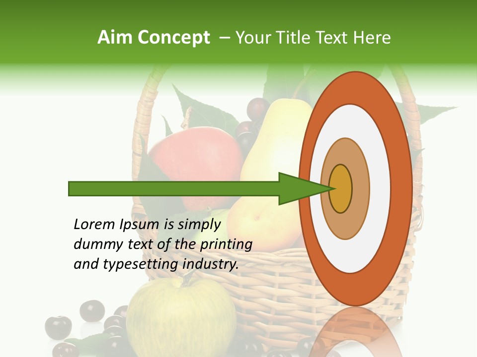 Product Summer Vitamin PowerPoint Template