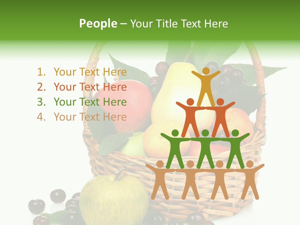 Product Summer Vitamin PowerPoint Template