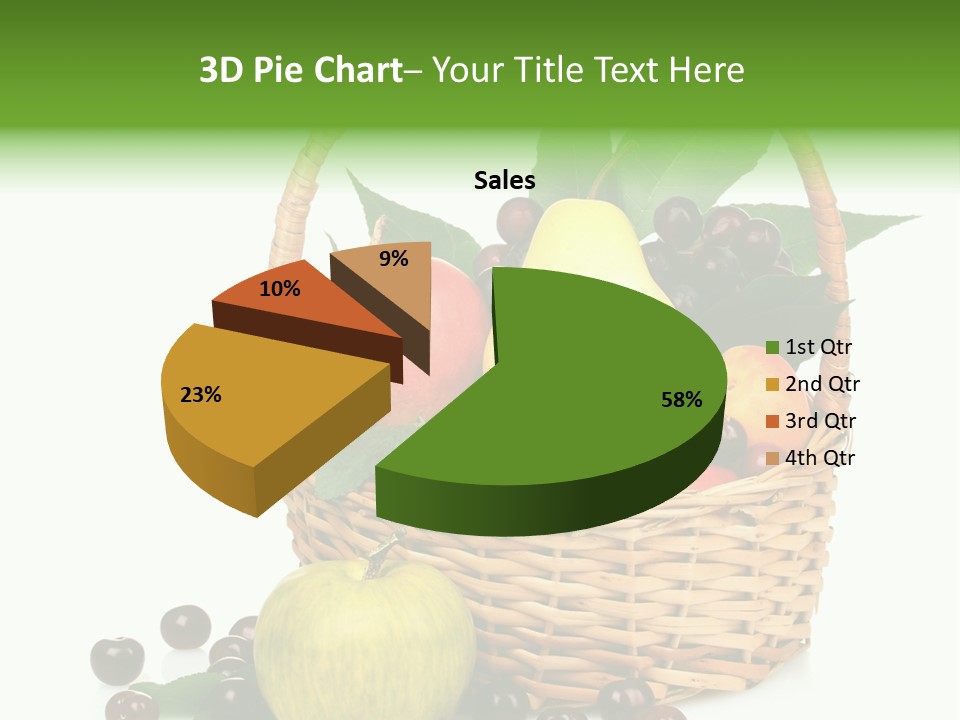 Product Summer Vitamin PowerPoint Template