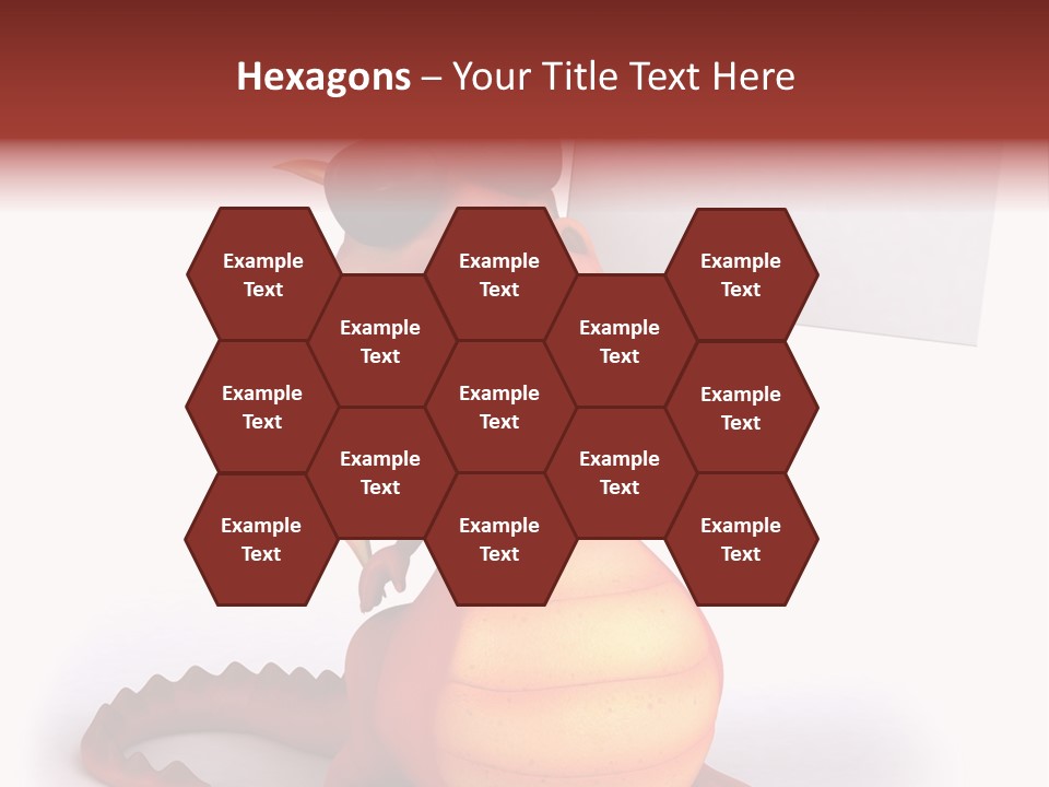 Design Sunglasses Head PowerPoint Template