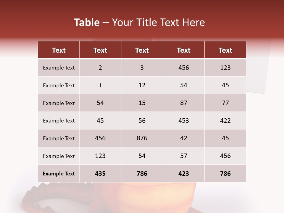Design Sunglasses Head PowerPoint Template