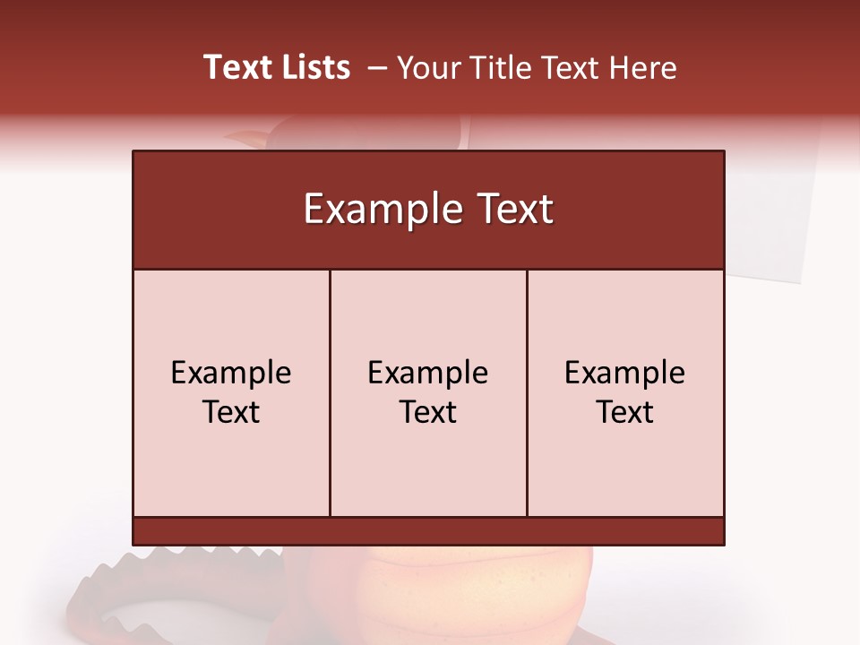 Design Sunglasses Head PowerPoint Template