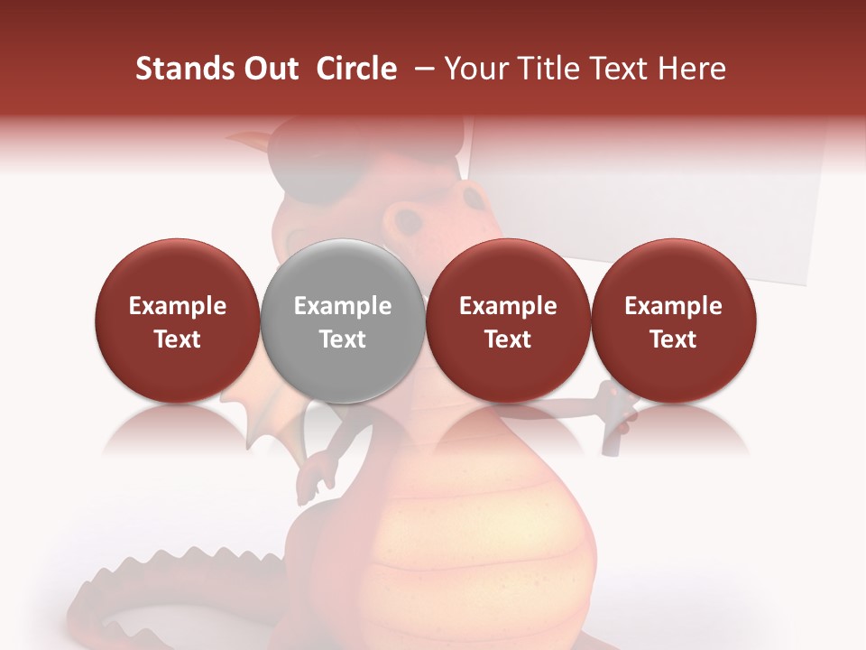 Design Sunglasses Head PowerPoint Template