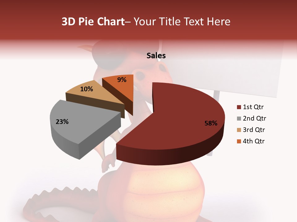 Design Sunglasses Head PowerPoint Template