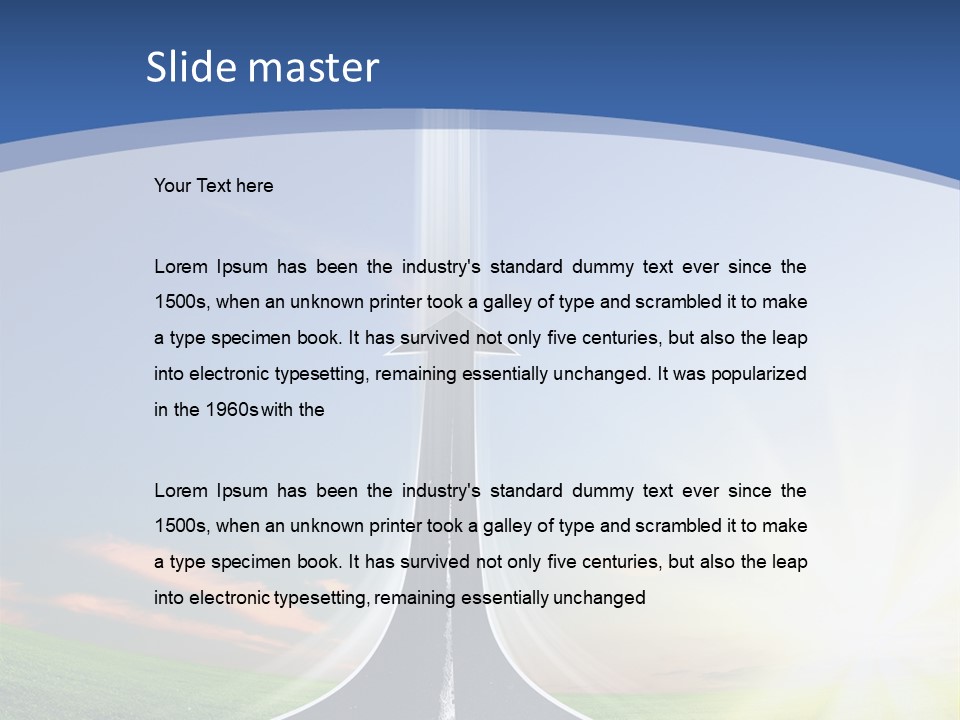 Growing Goal Grow PowerPoint Template