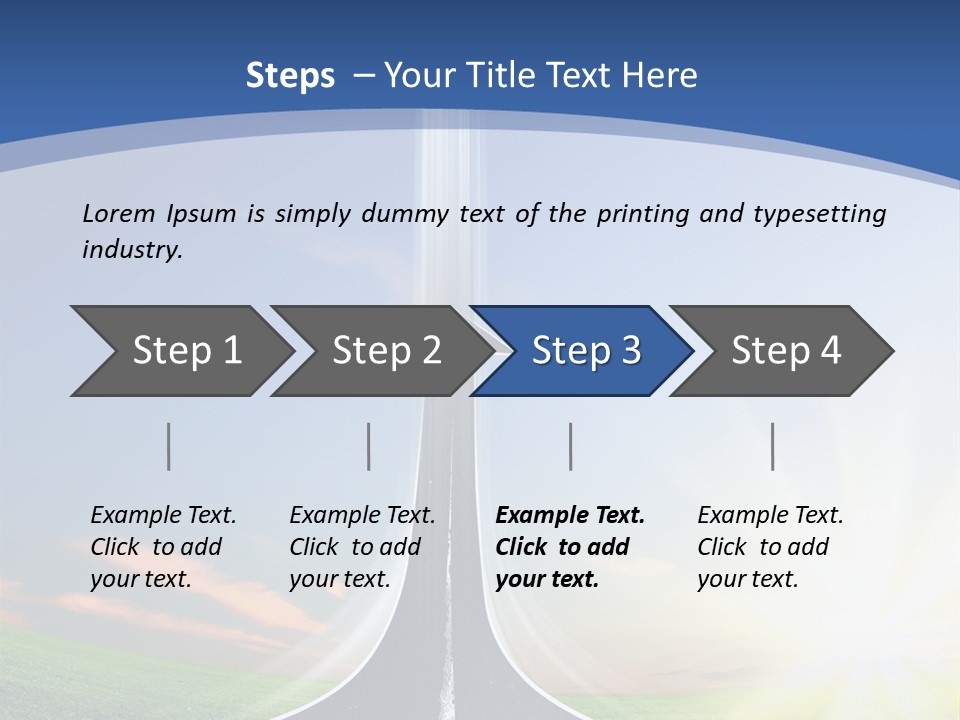 Growing Goal Grow PowerPoint Template