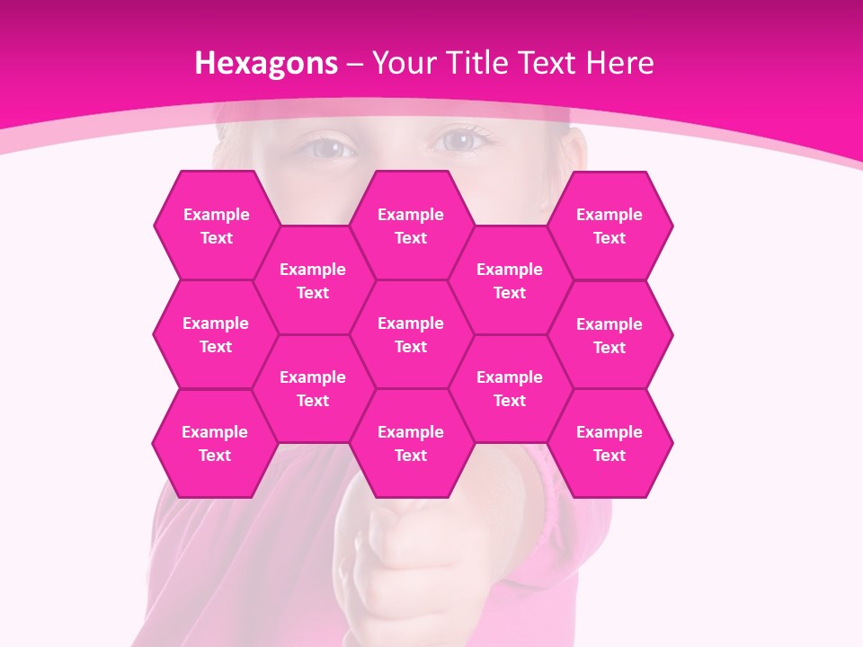 Expression Kid Blond PowerPoint Template