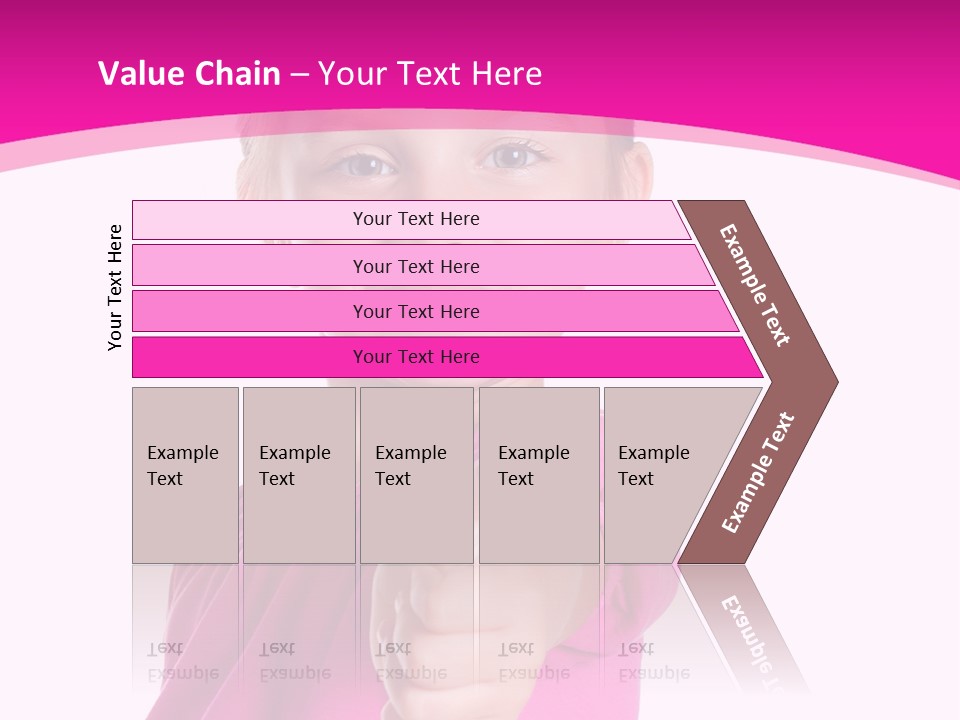 Expression Kid Blond PowerPoint Template