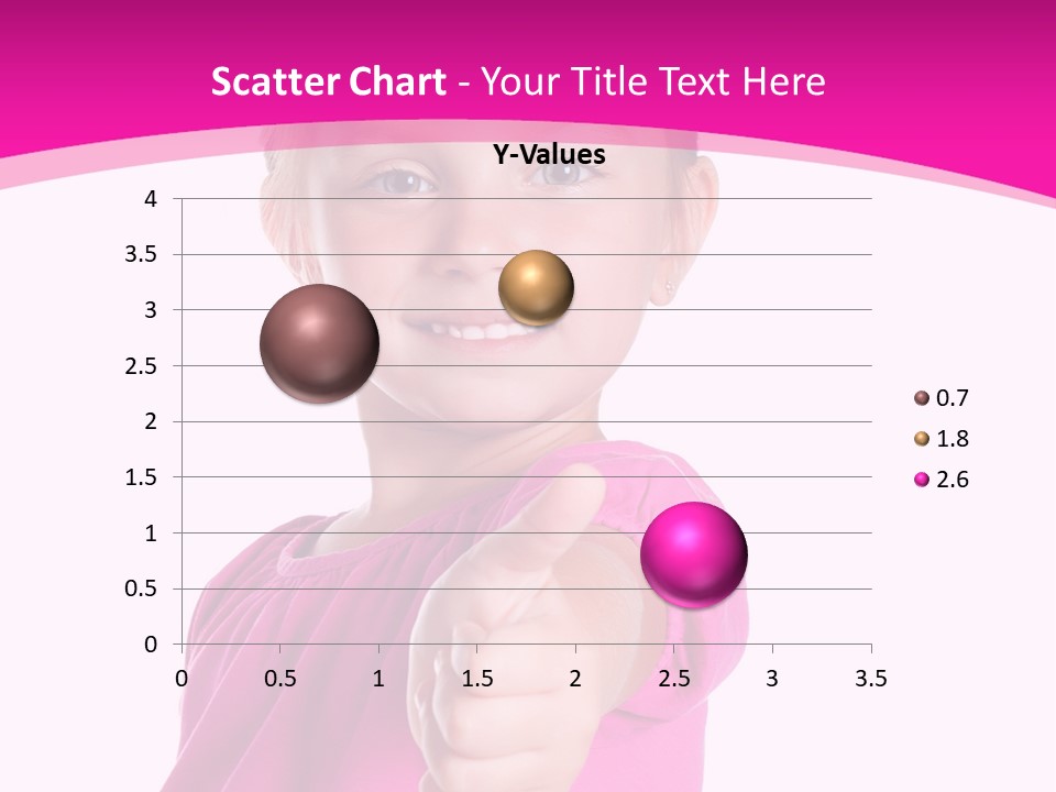 Expression Kid Blond PowerPoint Template