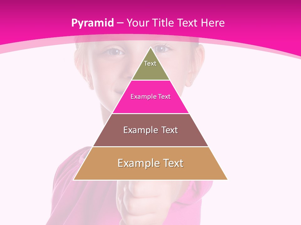 Expression Kid Blond PowerPoint Template