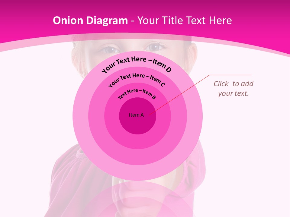 Expression Kid Blond PowerPoint Template