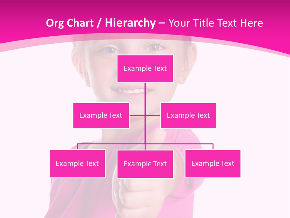 Expression Kid Blond PowerPoint Template