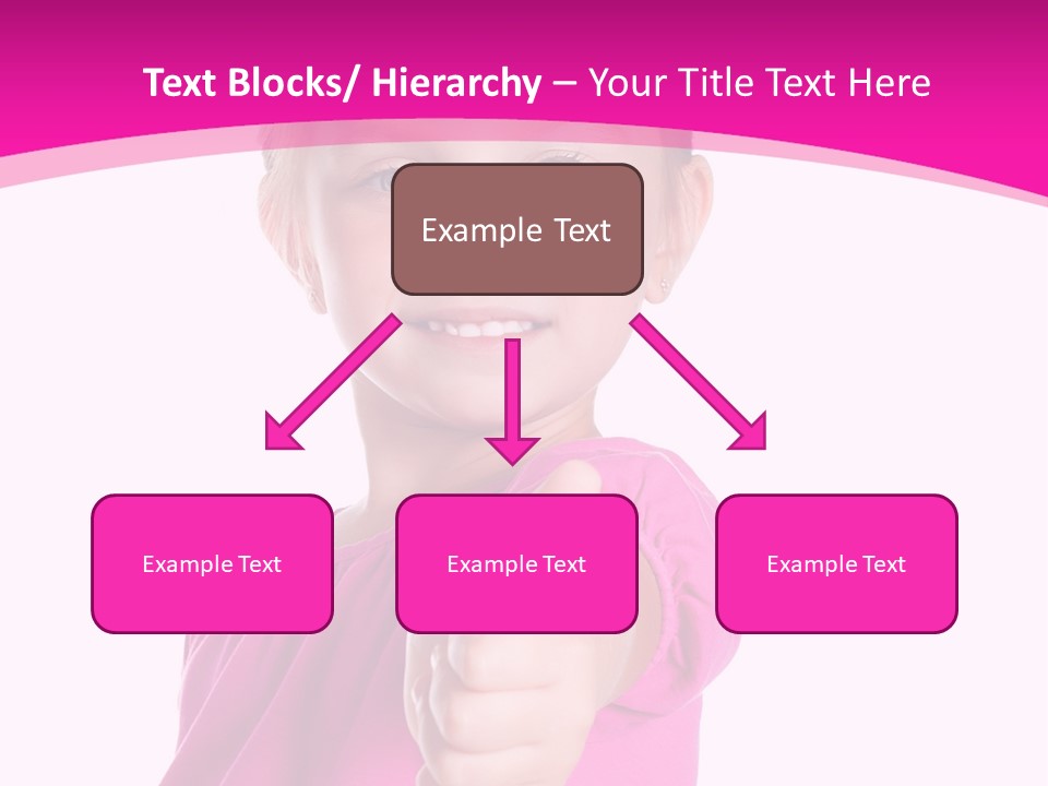 Expression Kid Blond PowerPoint Template