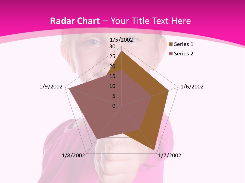 Expression Kid Blond PowerPoint Template