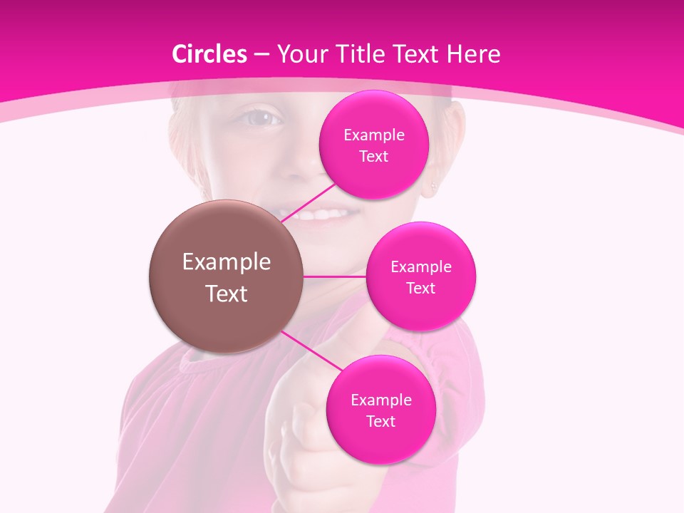 Expression Kid Blond PowerPoint Template