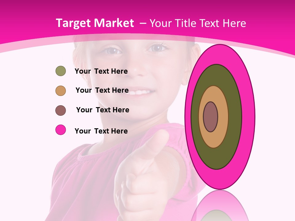 Expression Kid Blond PowerPoint Template