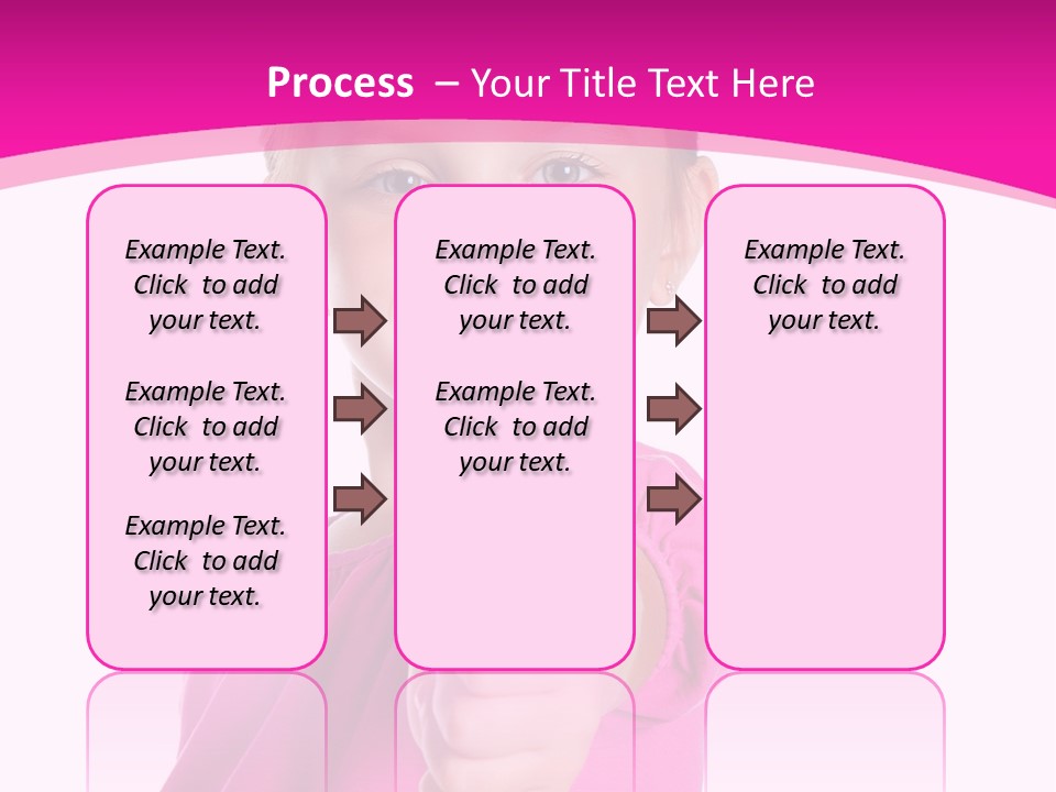 Expression Kid Blond PowerPoint Template