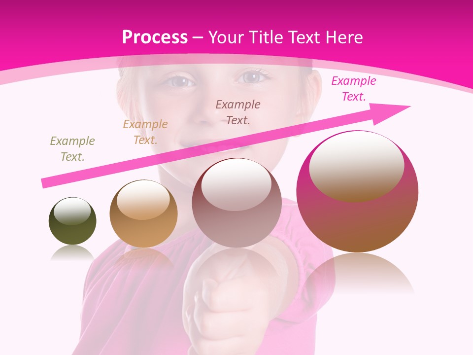 Expression Kid Blond PowerPoint Template