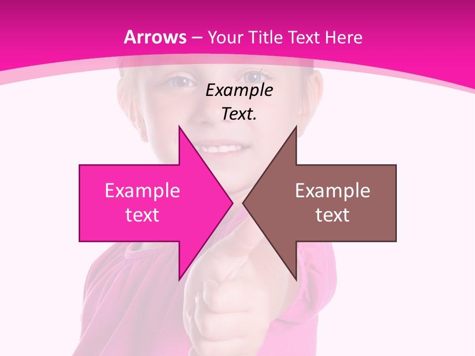 Expression Kid Blond PowerPoint Template