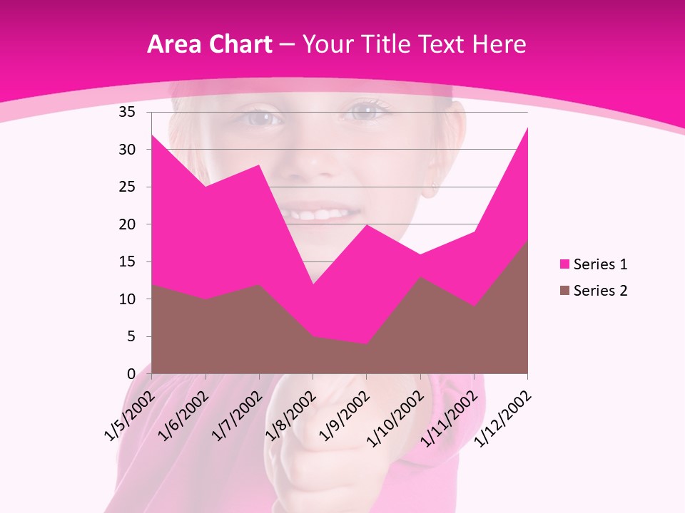 Expression Kid Blond PowerPoint Template