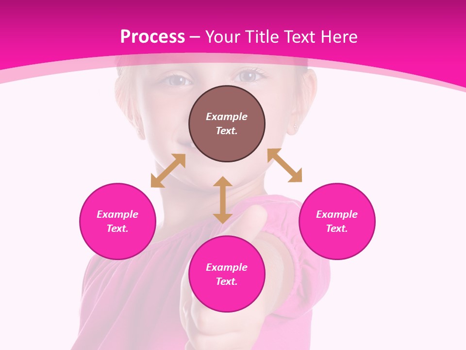 Expression Kid Blond PowerPoint Template