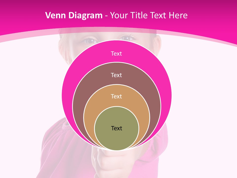 Expression Kid Blond PowerPoint Template