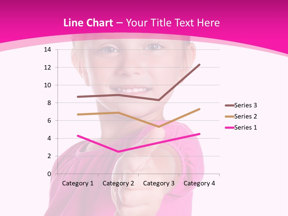 Expression Kid Blond PowerPoint Template