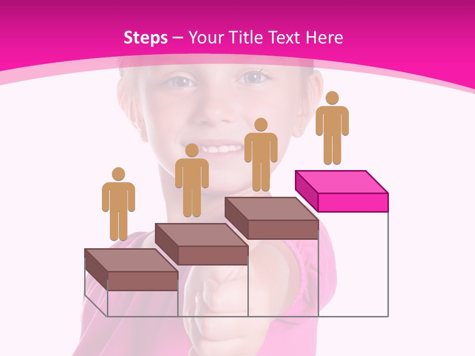 Expression Kid Blond PowerPoint Template