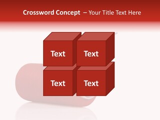 Red Needlecraft Hobby PowerPoint Template