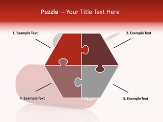 Red Needlecraft Hobby PowerPoint Template