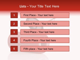 Red Needlecraft Hobby PowerPoint Template