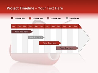 Red Needlecraft Hobby PowerPoint Template