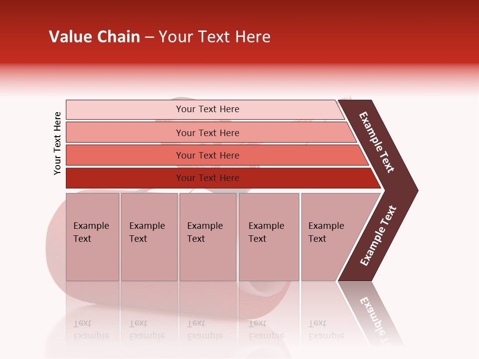 Red Needlecraft Hobby PowerPoint Template