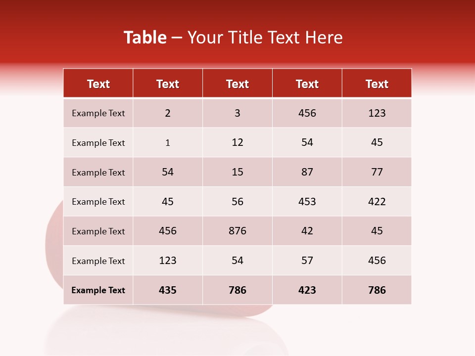 Red Needlecraft Hobby PowerPoint Template