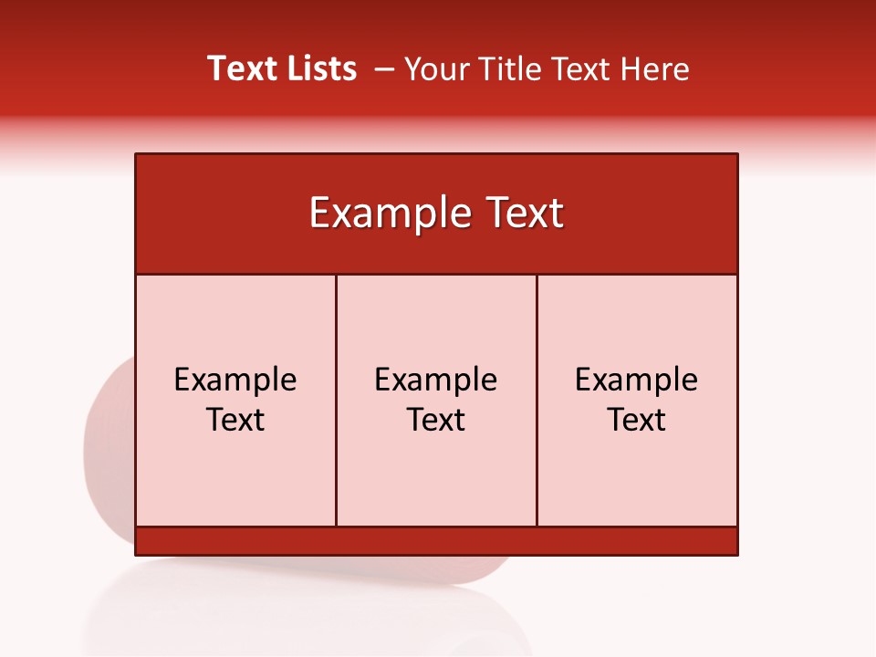 Red Needlecraft Hobby PowerPoint Template
