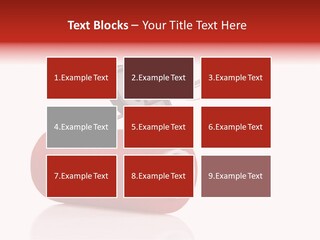 Red Needlecraft Hobby PowerPoint Template