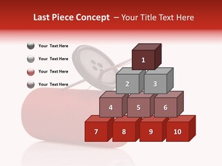 Red Needlecraft Hobby PowerPoint Template