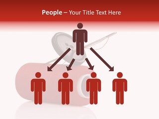 Red Needlecraft Hobby PowerPoint Template