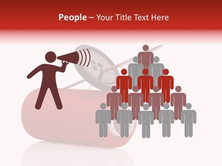 Red Needlecraft Hobby PowerPoint Template