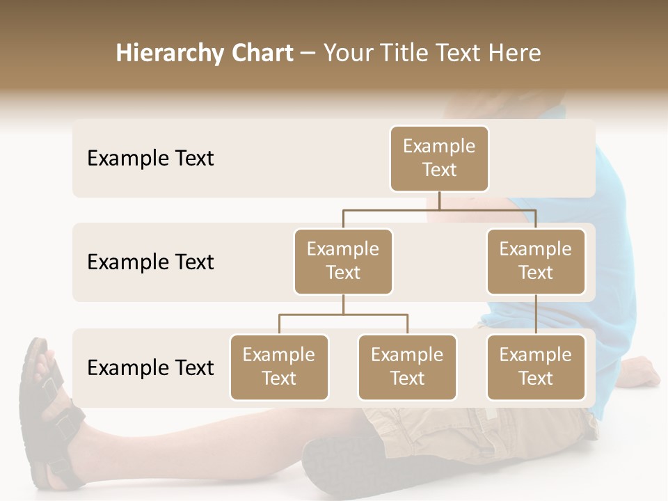 Boy Teen Cell PowerPoint Template