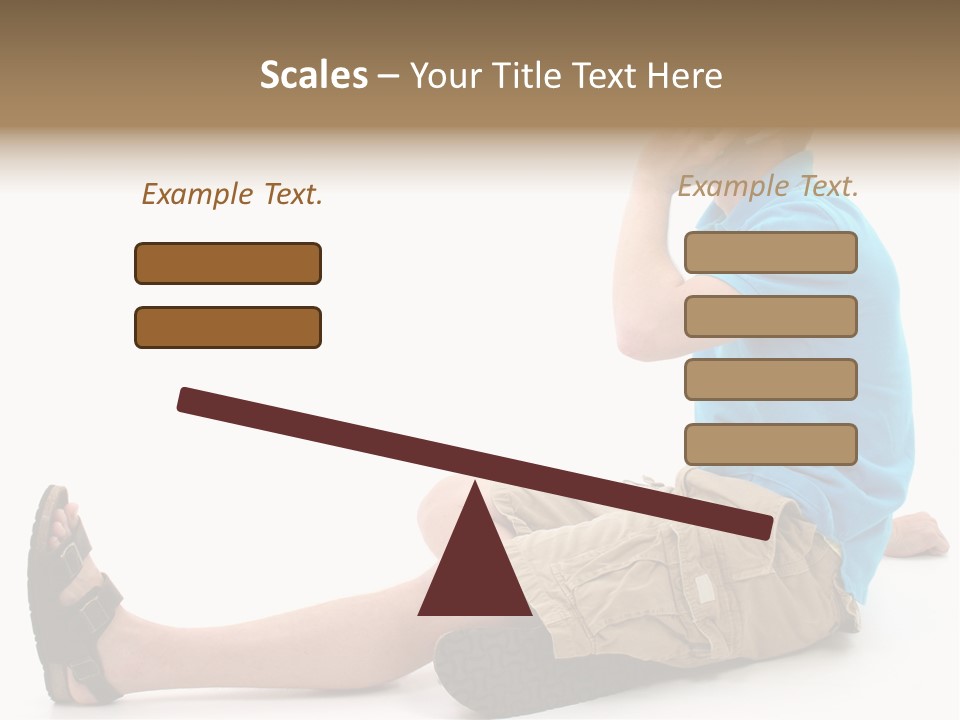 Boy Teen Cell PowerPoint Template