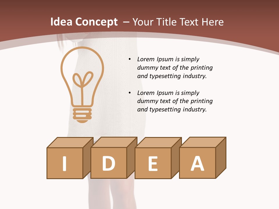 Marketing Standing Whiteboard PowerPoint Template