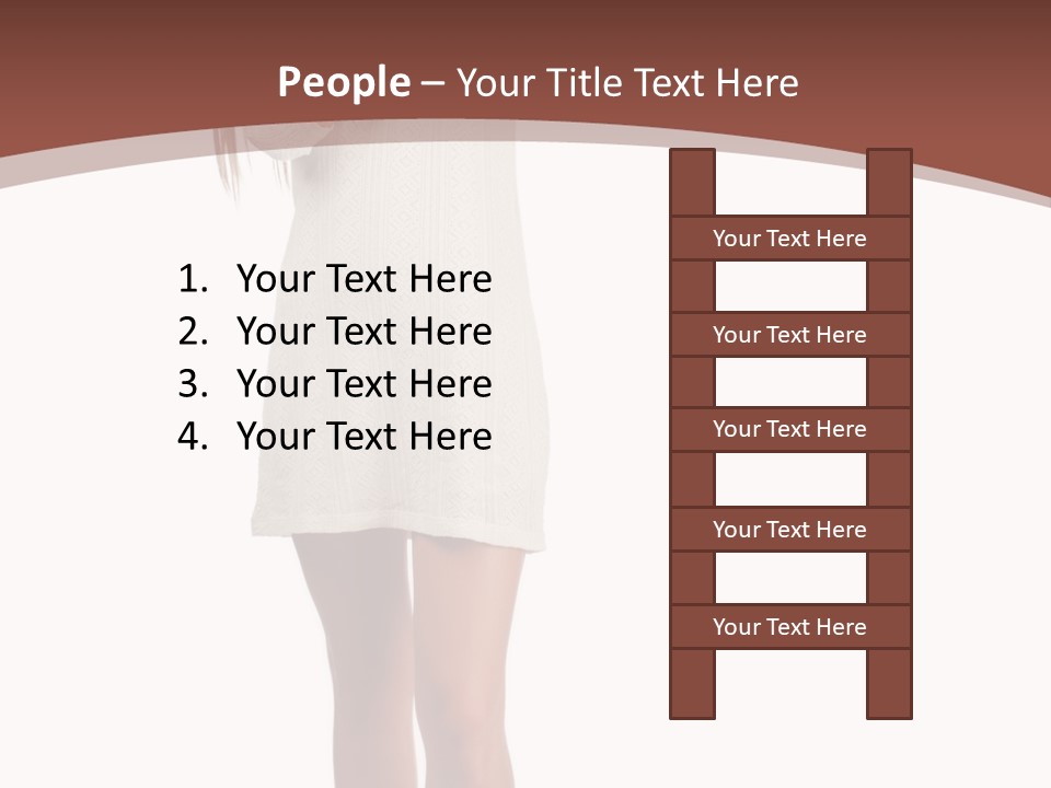 Marketing Standing Whiteboard PowerPoint Template