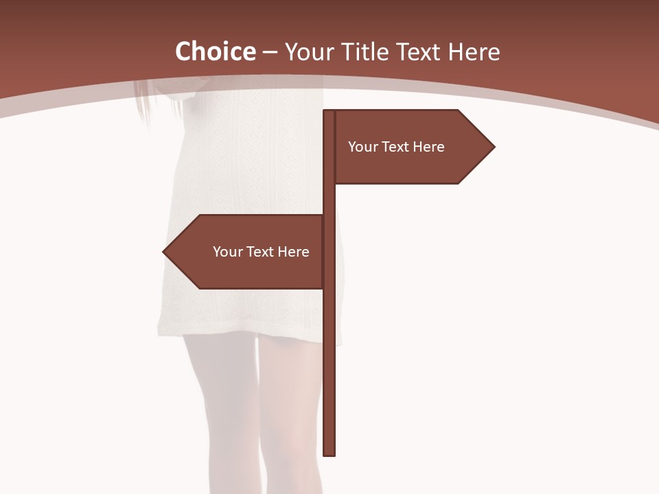 Marketing Standing Whiteboard PowerPoint Template