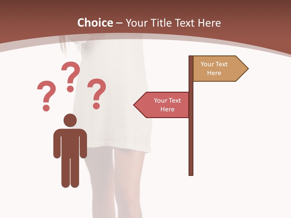 Marketing Standing Whiteboard PowerPoint Template