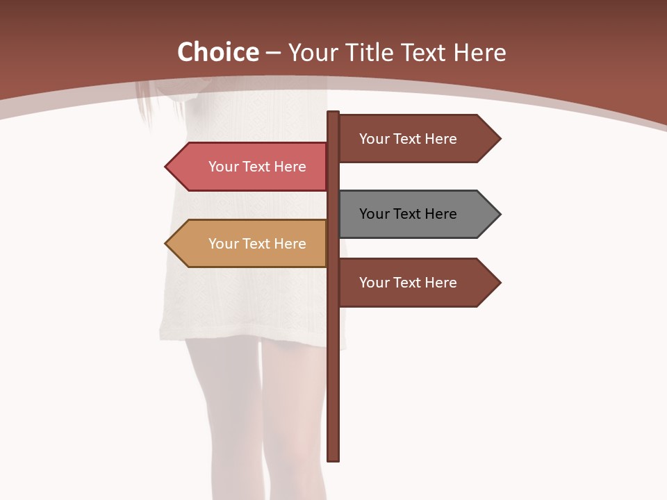 Marketing Standing Whiteboard PowerPoint Template