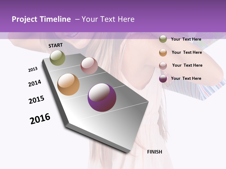 Blond Studio Attractive PowerPoint Template